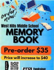 PTSA - WHMS Memory Book